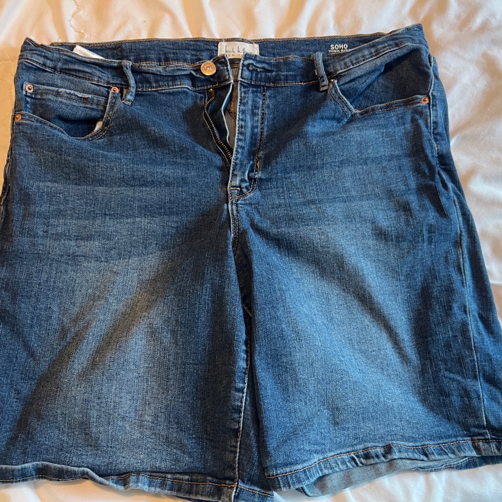 Nicole Miller Classic Blue Jean Shorts